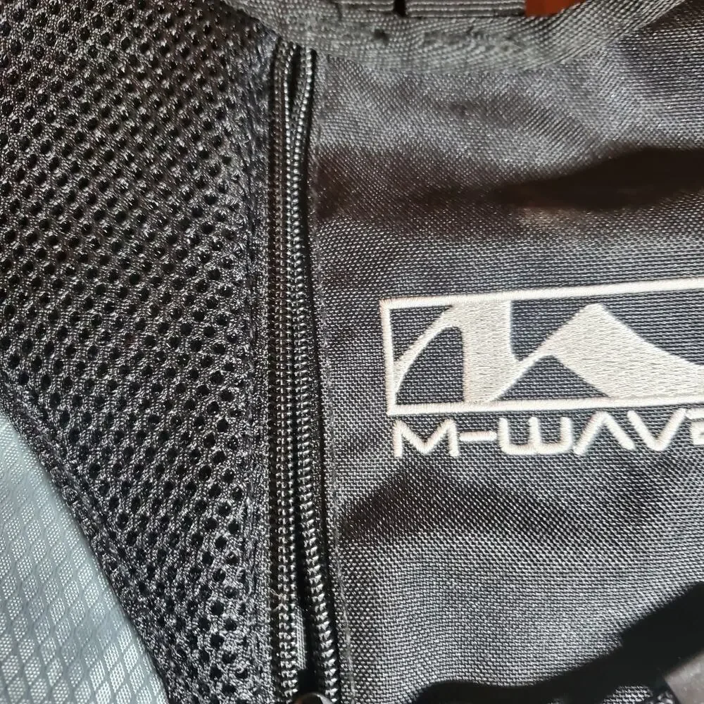 M-Wave Maastricht H2O Hydration Backpack Black Gray Hiking Water Pack Cycling